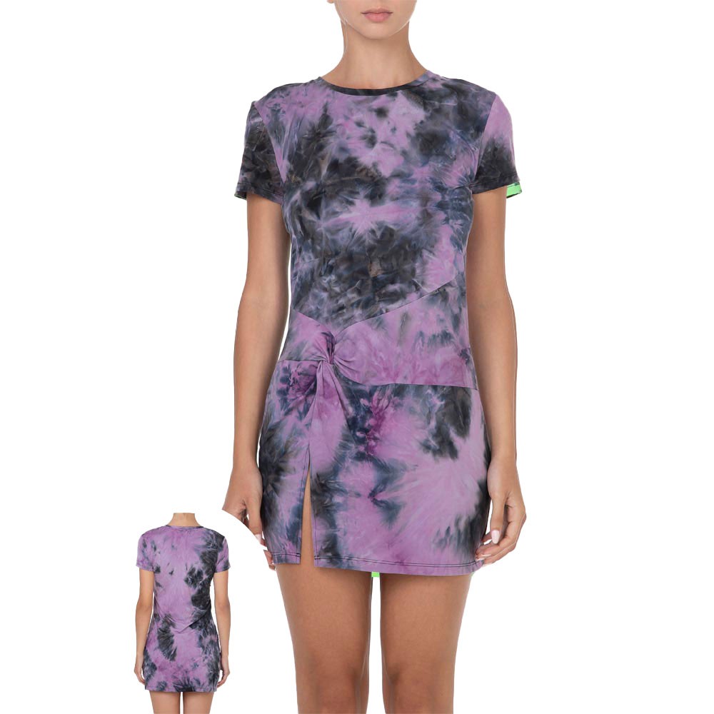 Image of Effek Abito Da Spiaggia Tie Die Viola Donna S cod068