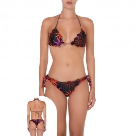 Effek Bikini Triangolo Fantasia Sole Nero Donna