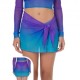Effek Pareo Corto Degrade Blu Donna