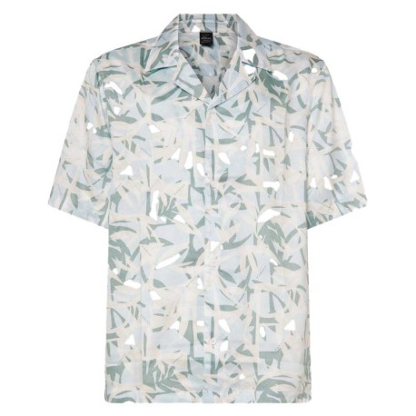 Oakley Camicia Fantasia Mm Verde Uomo