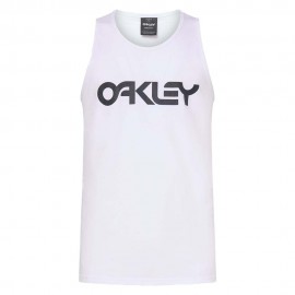Oakley Canottiera Logo Bianco Uomo