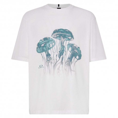 Oakley T-Shirt Fantasia Medusa Bianco Uomo
