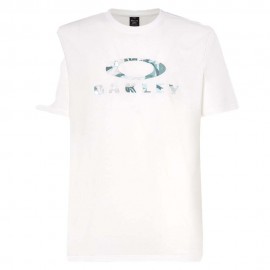 Oakley T-Shirt Logo Fantasia Bianco Uomo