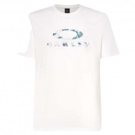 Oakley T-Shirt Logo Fantasia Bianco Uomo