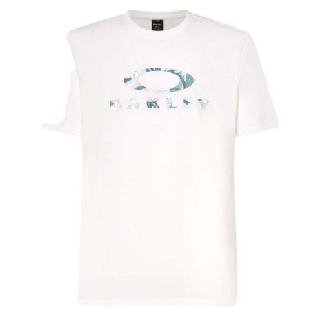 Oakley T-Shirt Logo Fantasia Bianco Uomo