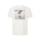 Seay T-Shirt Laysan Logo Back Bianco Uomo