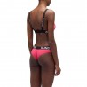 Sundek Bralette Logo Fuxia Donna
