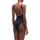 Sundek Costume Intero Nero Donna