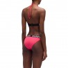 Sundek Costume Slip Logo Parlato Fuxia Donna