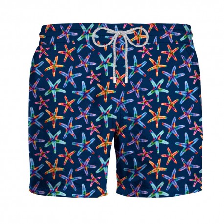 Zeybra Costume Boxer Stelle Marine Blu Uomo