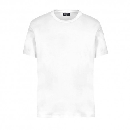 Zeybra T-Shirt Tech Bianco Uomo
