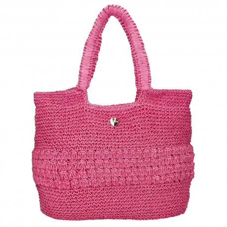 Hat You Borsa Uncinetto Fuxia Donna