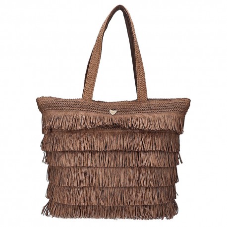 Hat You Borsa Frange Brown Donna