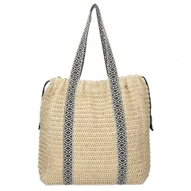 Hat You Borsa Lacci Rafia Natural Donna