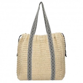 Hat You Borsa Lacci Rafia Natural Donna