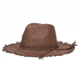 Hat You Cappello Rafia Brown Donna