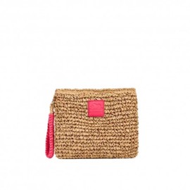Sundek Pochette Rafia Fuxia Donna