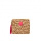 Sundek Pochette Rafia Fuxia Donna