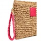 Sundek Pochette Rafia Fuxia Donna