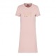 Ea7 Abito Da Spiaggia Copricostume Logo Rosa Donna