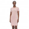Ea7 Abito Da Spiaggia Copricostume Logo Rosa Donna
