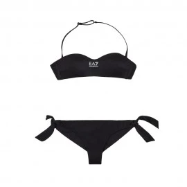 Ea7 Bikini Fascia Nero Donna