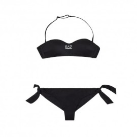 Ea7 Bikini Fascia Nero Donna