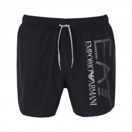Ea7 Costume Boxer Big Logo Nero Uomo