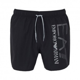 Ea7 Costume Boxer Big Logo Nero Uomo