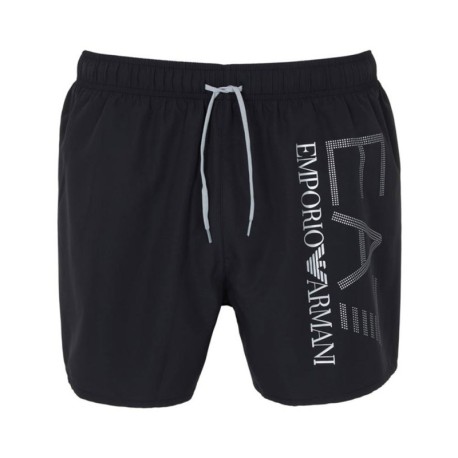 Ea7 Costume Boxer Big Logo Nero Uomo