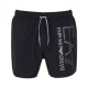 Ea7 Costume Boxer Big Logo Nero Uomo