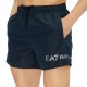 Ea7 Costume Boxer Logo Piccolo Blu Uomo