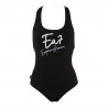 Ea7 Costume Intero Big Logo Nero Donna