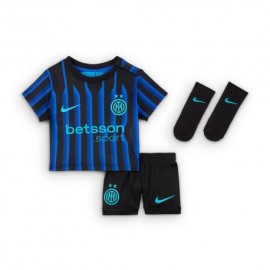 Nike Completo Calcio Inter Home 25 26 Blu Nero Neonato