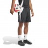 ADIDAS Pantaloncini Calcio Tiro24 Nero Bianco Uomo