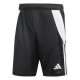 ADIDAS Pantaloncini Calcio Tiro24 Nero Bianco Uomo