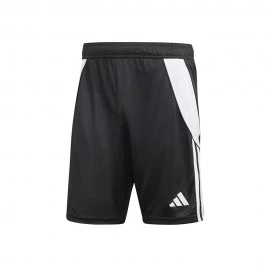 ADIDAS Pantaloncini Calcio Tiro24 Nero Bianco Uomo