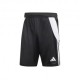 ADIDAS Pantaloncini Calcio Tiro24 Nero Bianco Uomo