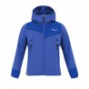 Salewa Fleece Agner Blu Electric Bambino
