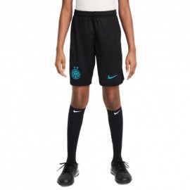 Nike Pantaloncini Calcio Inter Home 25 26 Nero Blu Bambino