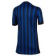 Nike Maglia Maniche Corte Inter Home 25 26 Nero Azzurro Bambino