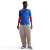 Nike Maglia Maniche Corte Chelsea Home 25 26 Blu Bianco Uomo