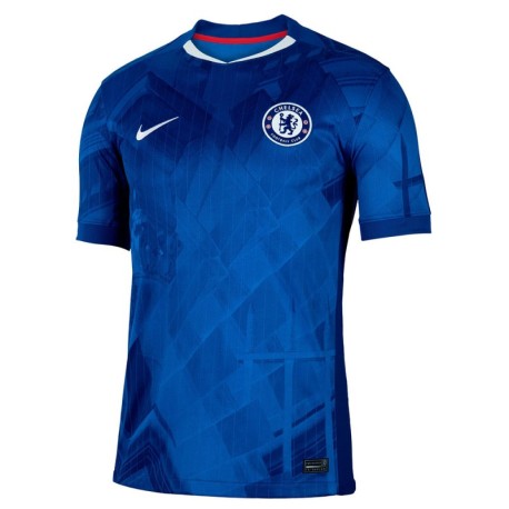 Nike Maglia Maniche Corte Chelsea Home 25 26 Blu Bianco Uomo