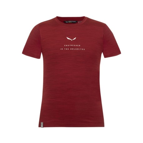Salewa T-Shirt Eagle Dry Syrah Melange Bambino