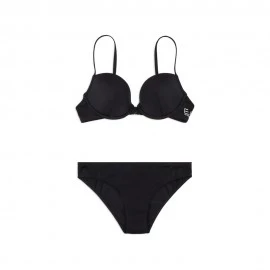 Ea7 Bikini Logo Nero Donna