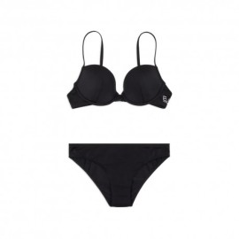 Ea7 Bikini Logo Nero Donna