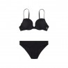 Ea7 Bikini Logo Nero Donna