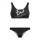 Ea7 Bikini Con Bralette Nero Donna