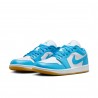 Nike Air Jordan 1 Low Bianco/Azzurro  - Sneakers Donna