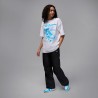 Nike Air Jordan 1 Low Bianco/Azzurro  - Sneakers Donna